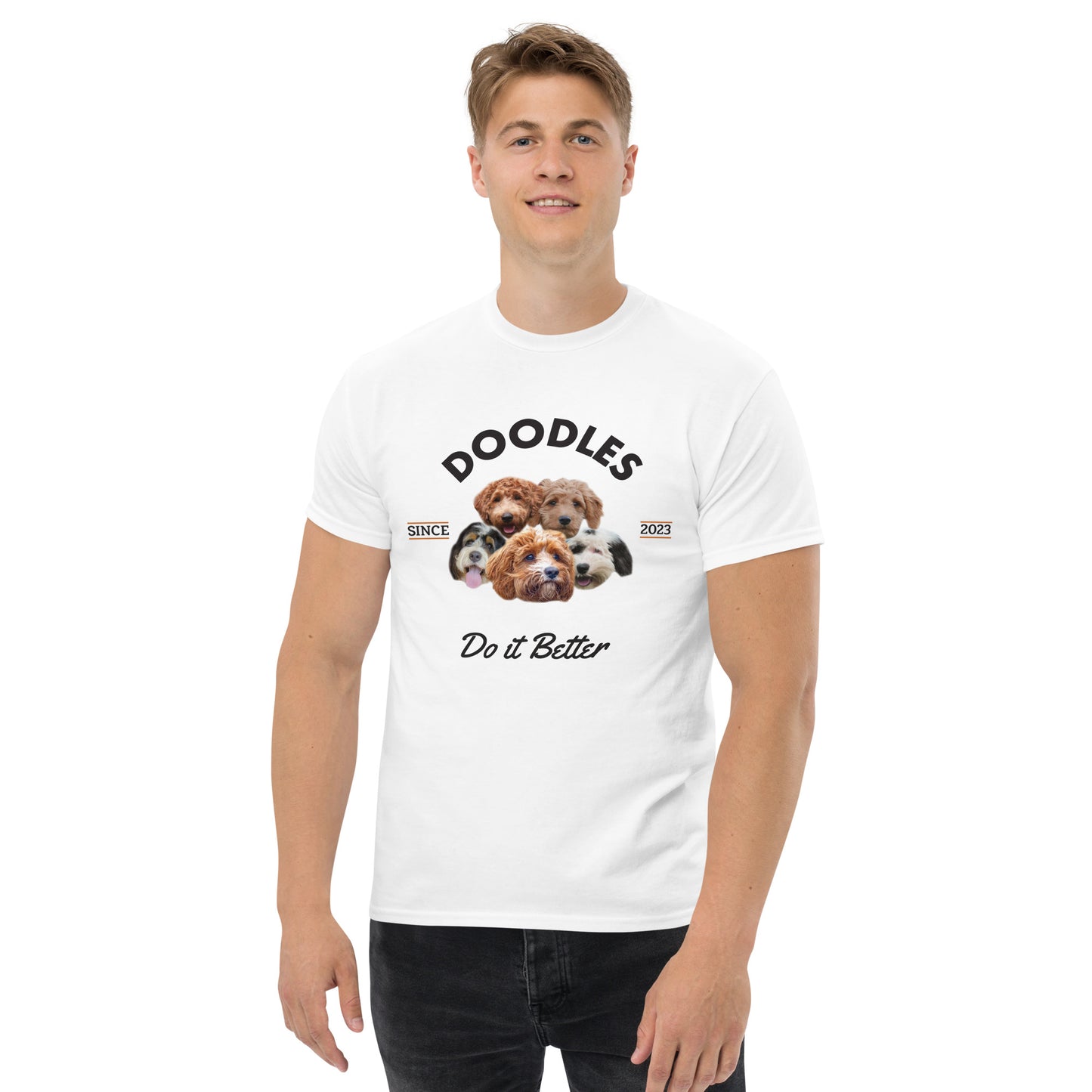 Doodles Do it Better - White T-Shirt