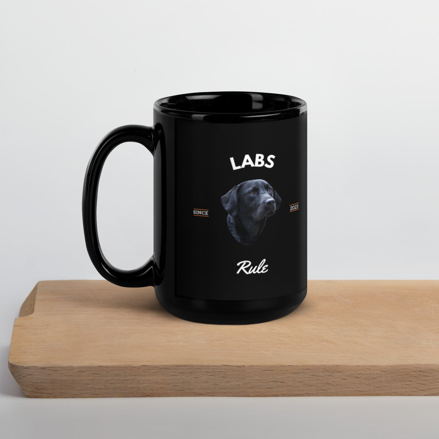 Black Labs - Black Coffee Mug (Labs Rule)