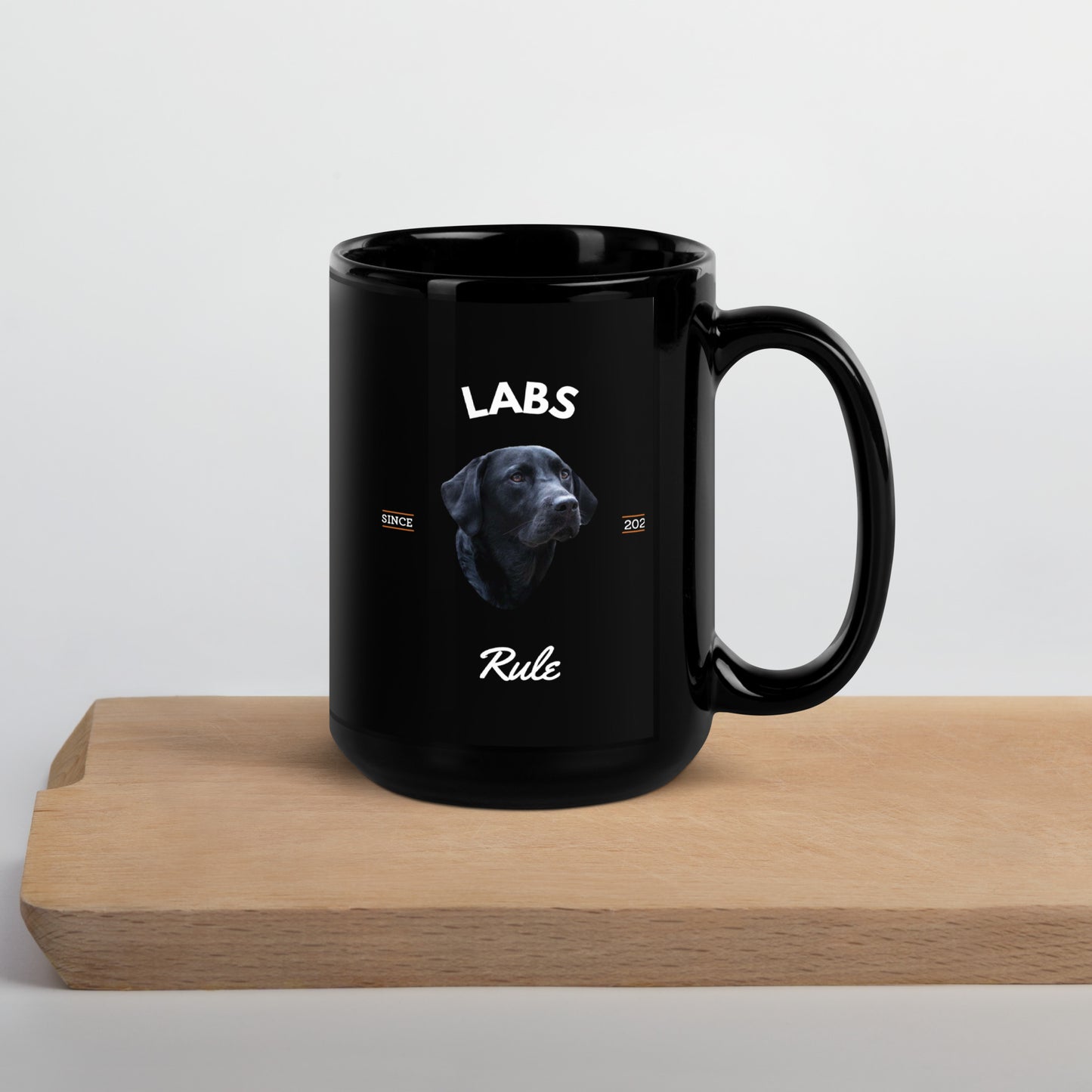 Black Labs - Black Coffee Mug (Labs Rule)