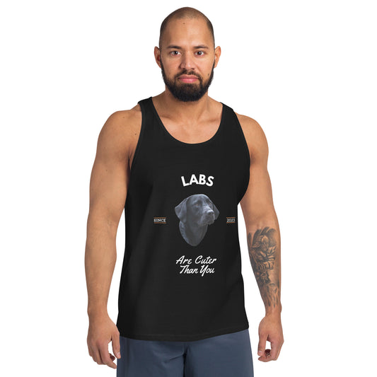 Black Labs - Tank Top (Labs Are Cuter Than You)