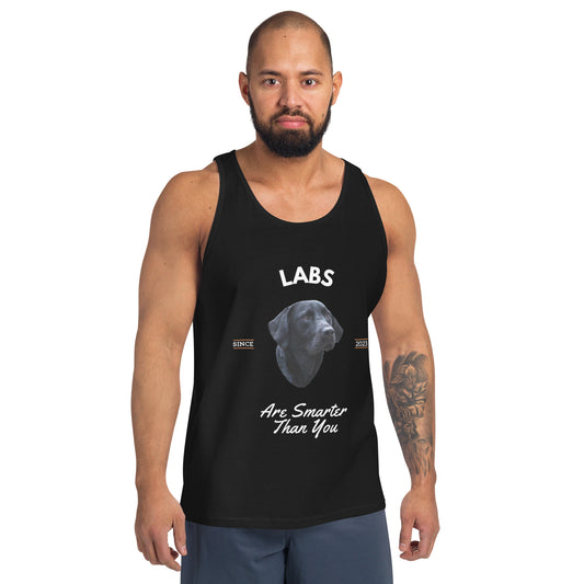 Black Labs - Black Tank Top (Labs Are Smarter Than You)
