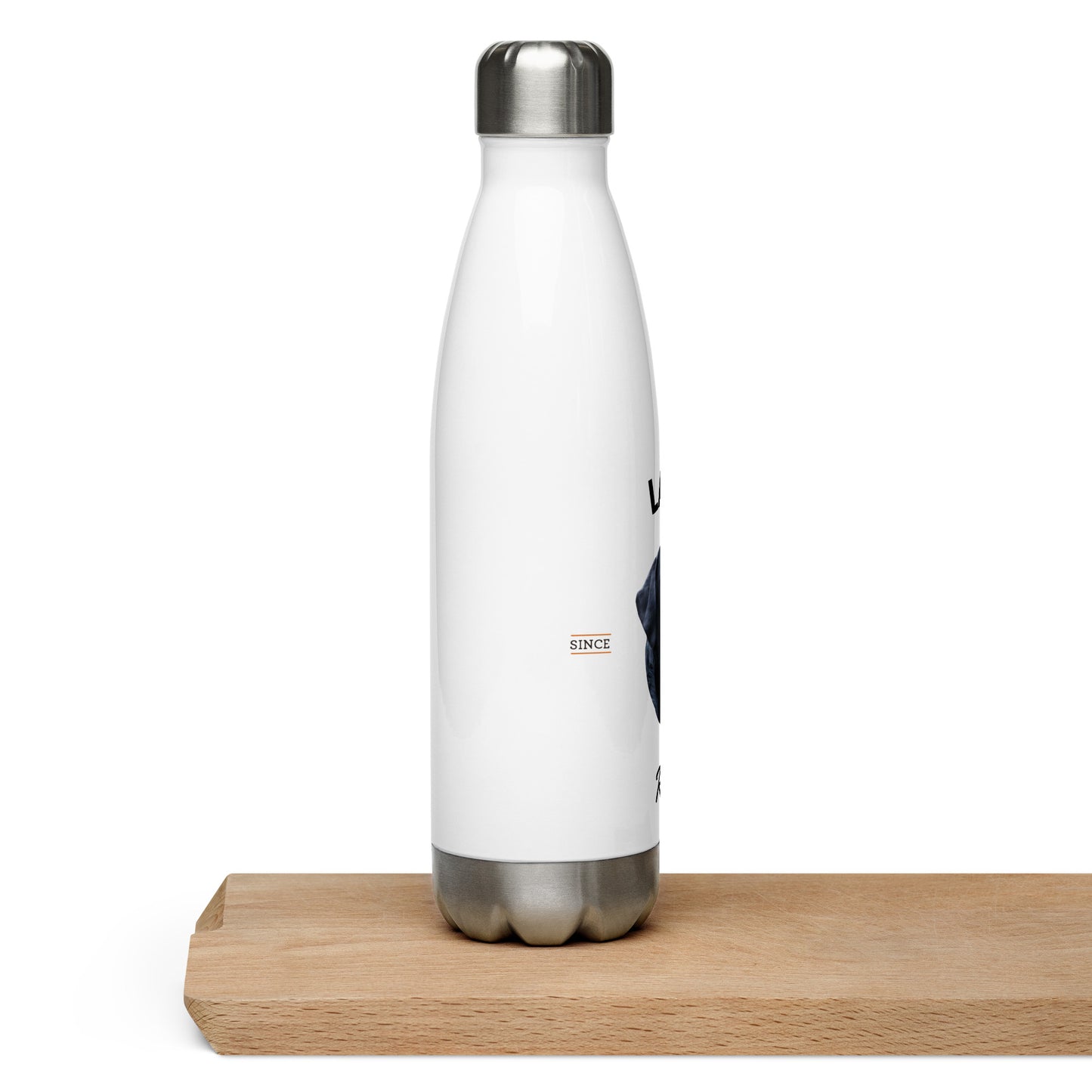 Black Lab - White Water Bottle (Labs Rule)