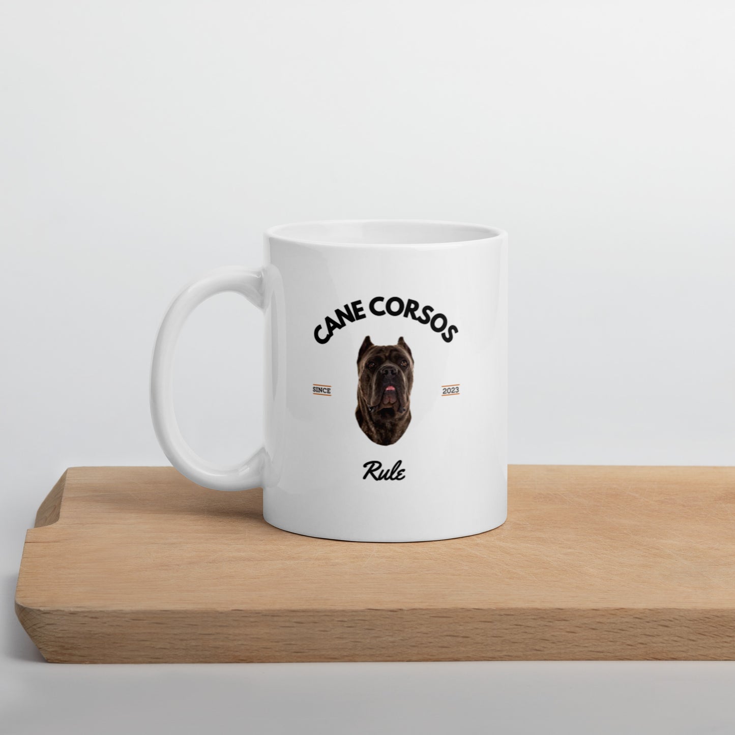 Cane Corsos - White Mug - Cane Corsos Rule
