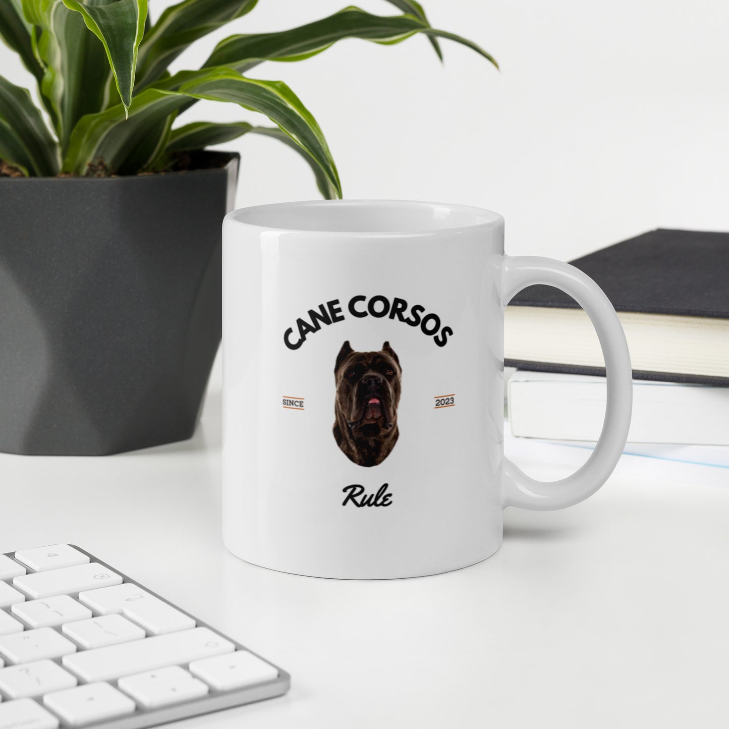Cane Corsos - White Mug - Cane Corsos Rule