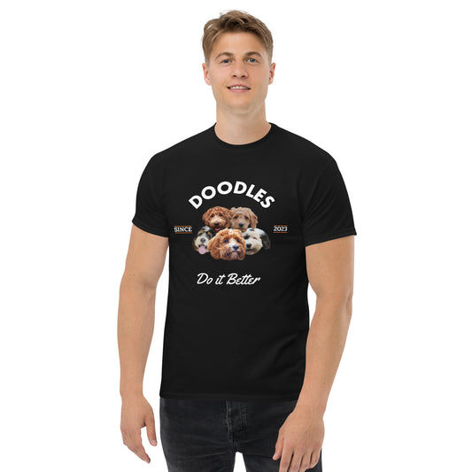 Doodles do It Better - Black T-Shirt
