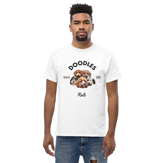 Doodles Rule - White T-Shirt