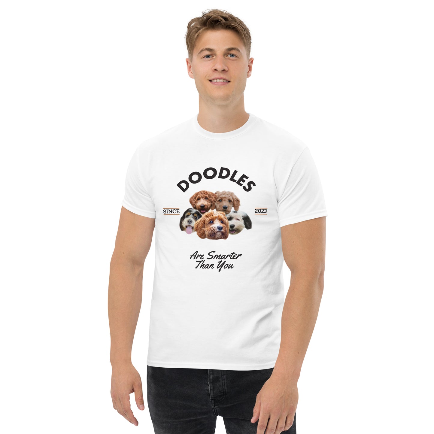 Doodles are Smarter than You - White T-Shirt