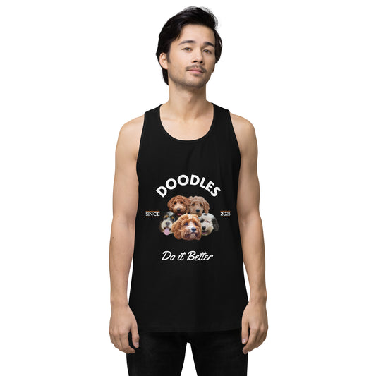 Doodles do It Better - Black Hoodie