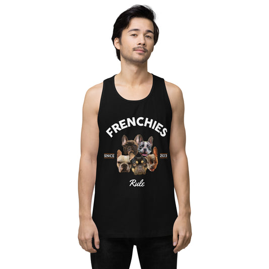Frenchies Rule - Black Tank top