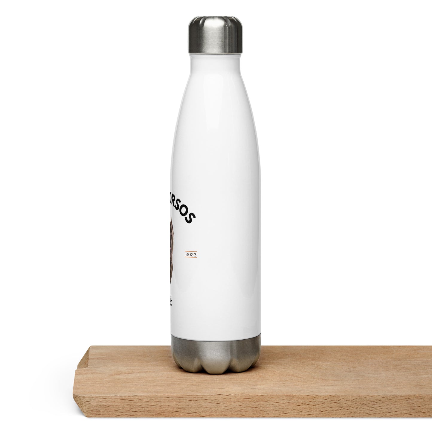 Cane Corsos - White Water Bottle  (Cane Corsos Rule)