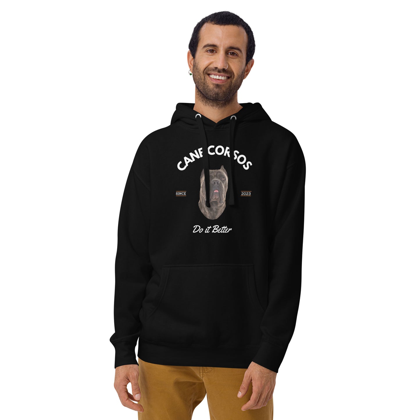 Cane Corsos - Black Hoodie (Cane Corsos Do it Better)