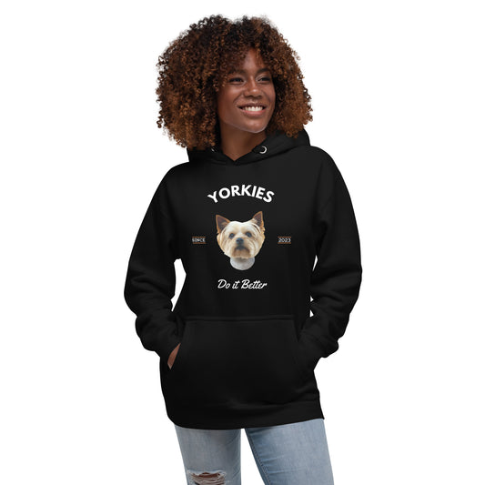 Yorkies - Black Hoodie (Yorkies Do It Better)